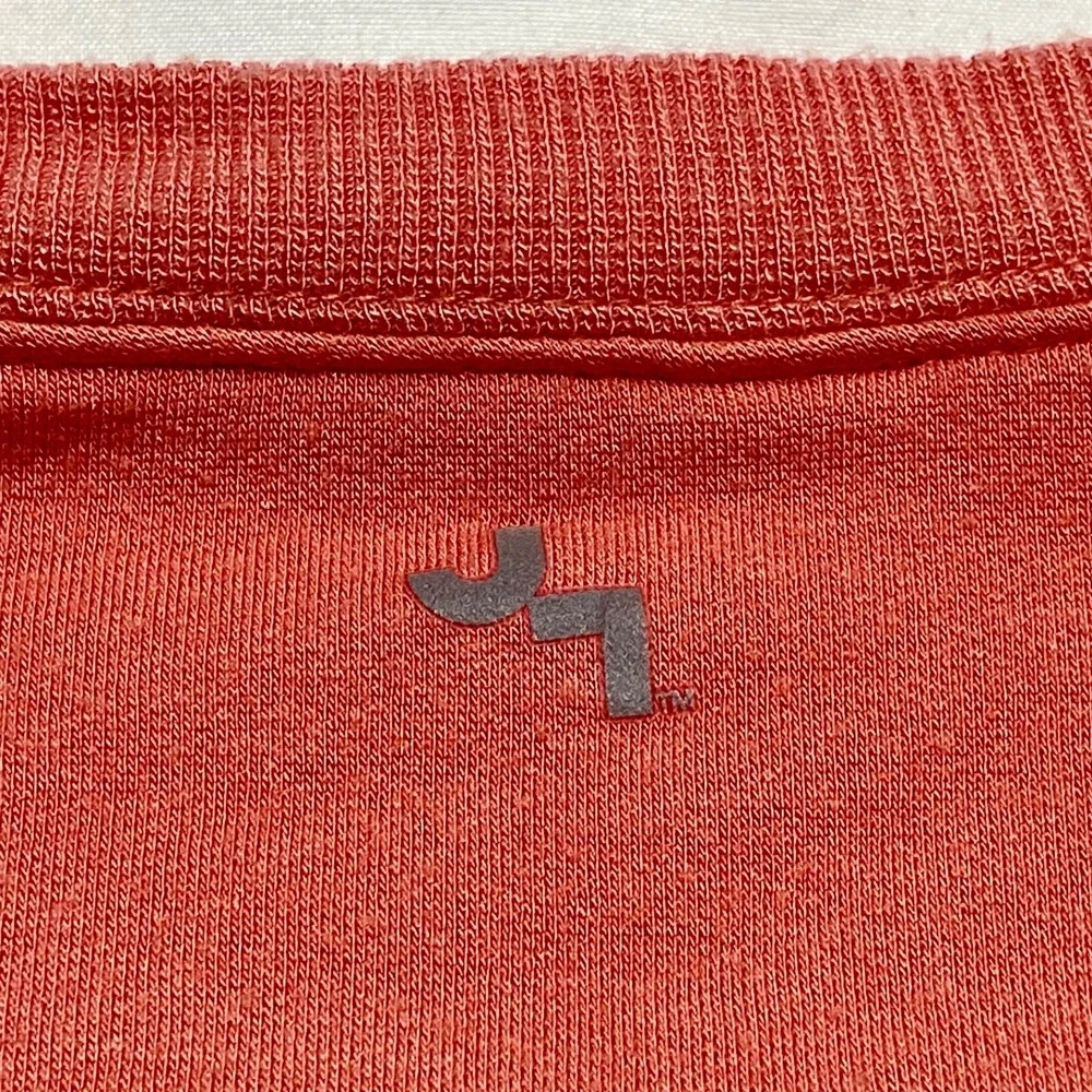 Joy Lab Activewear Top Women's XXL Pink Coral Modal Blend‎ Long Sleeve Pullover